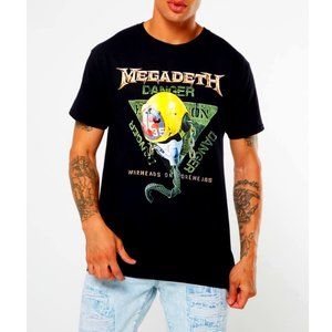 Megadeth Warheads on Foreheads thrash metal rock Official T-Shirt M NWT